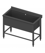 Stalas su viena vonia ir modulinėm lentynom-image